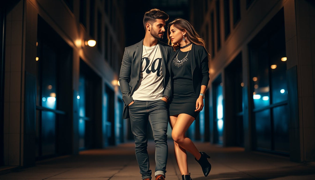 How to Dress Up Graphic T-Shirts for Date Night