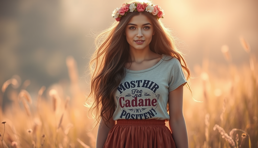 How to Style Graphic T-Shirts for a Boho Chic Look