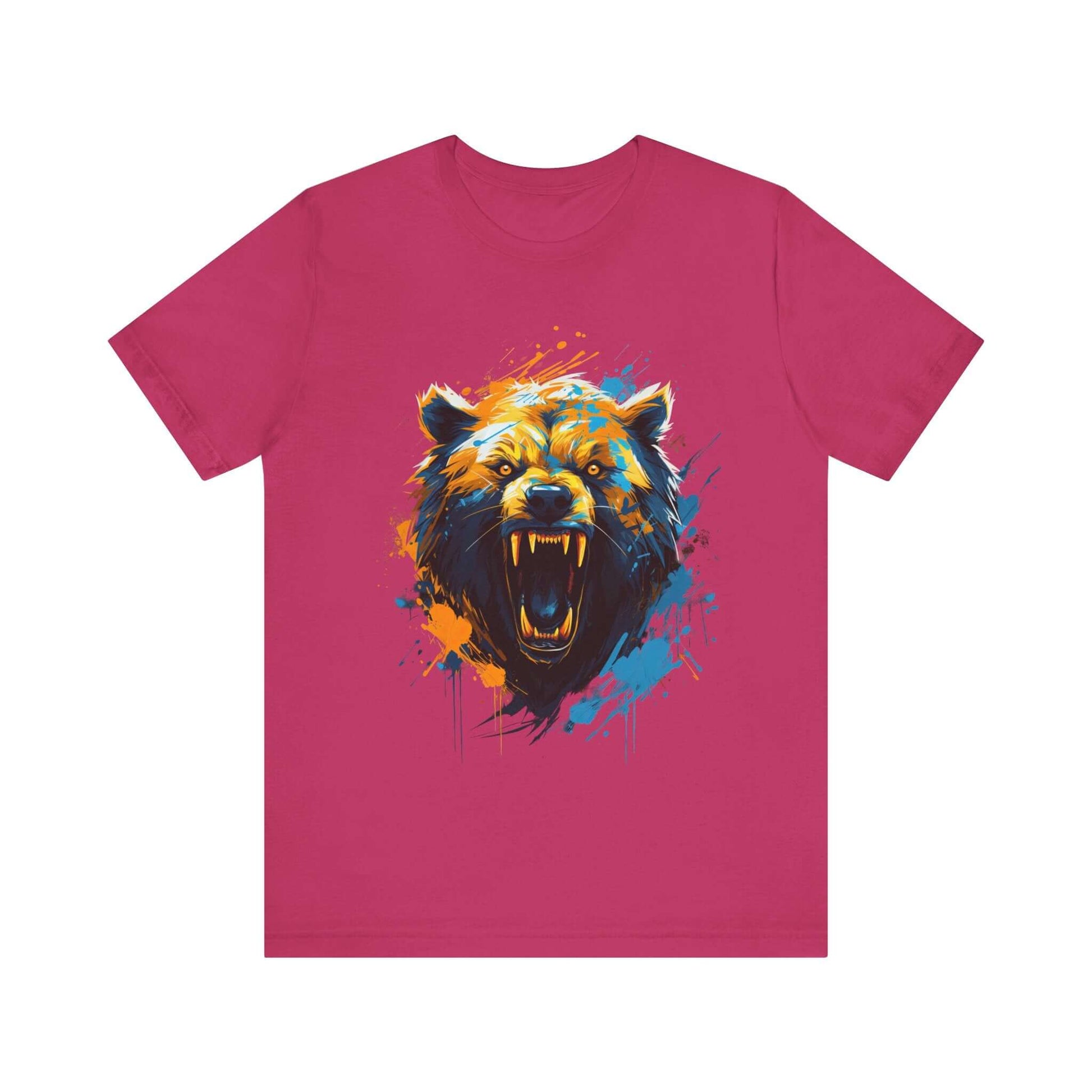 Fierce Bear Unisex T-Shirt - Make a Bold Style Statement