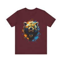 Thumbnail for Fierce Bear Unisex T-Shirt - Make a Bold Style Statement