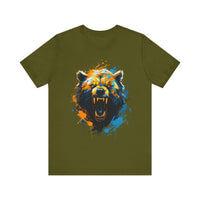 Thumbnail for Fierce Bear Unisex T-Shirt - Make a Bold Style Statement