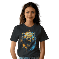 Thumbnail for Fierce Bear Unisex T-Shirt - Make a Bold Style Statement