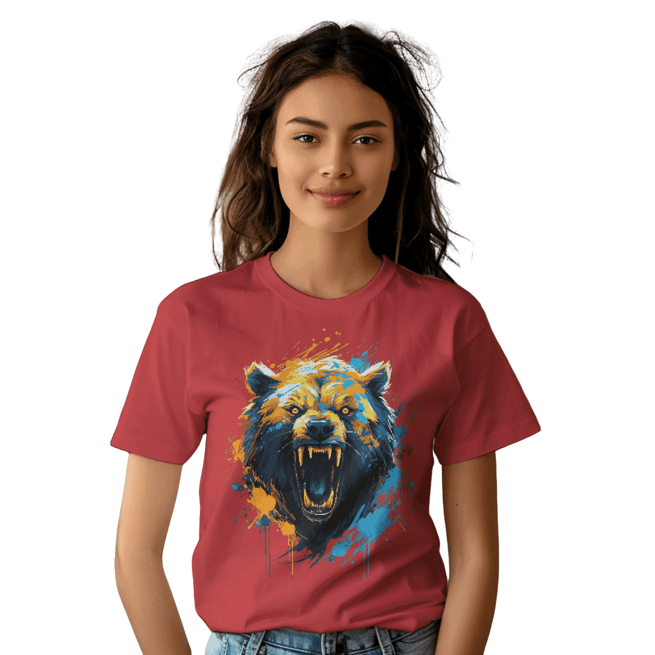 Fierce Bear Unisex T-Shirt - Make a Bold Style Statement