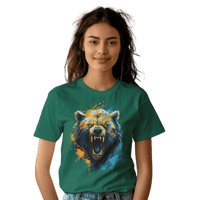 Thumbnail for Fierce Bear Unisex T-Shirt - Make a Bold Style Statement