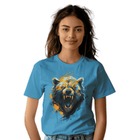 Thumbnail for Fierce Bear Unisex T-Shirt - Make a Bold Style Statement