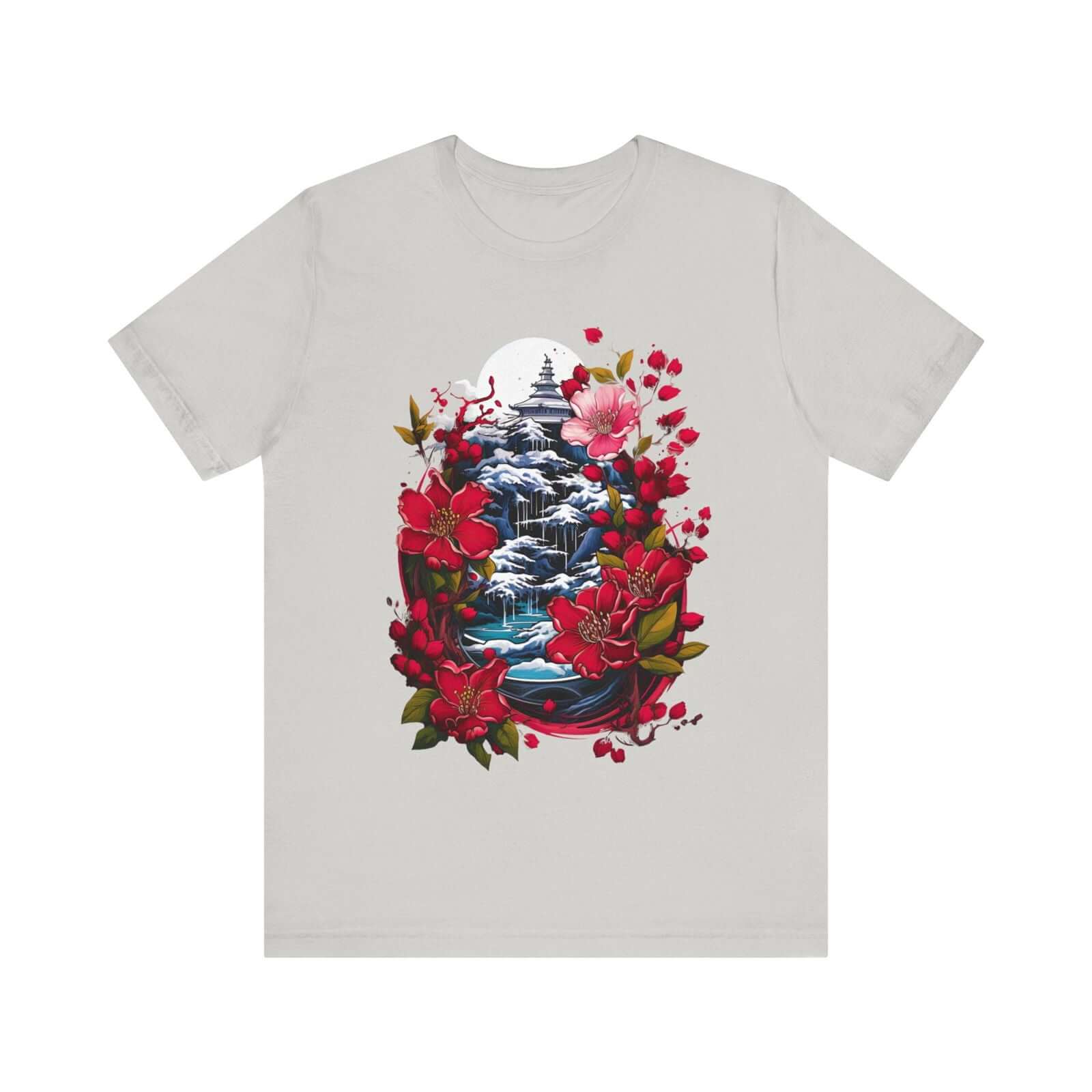 Japanese Dream T-Shirt for Serene Landscapes and Majestic Temples