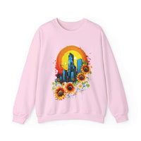 Thumbnail for Sunflower City Sweatshirt: Embrace Urban Serenity and Energy