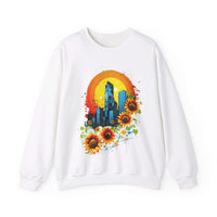 Thumbnail for Sunflower City Sweatshirt: Embrace Urban Serenity and Energy