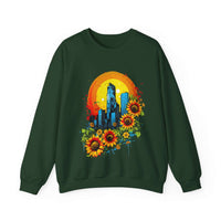 Thumbnail for Sunflower City Sweatshirt: Embrace Urban Serenity and Energy