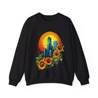 Thumbnail for Sunflower City Sweatshirt: Embrace Urban Serenity and Energy