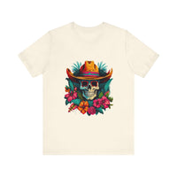 Thumbnail for Tropical Cowboy Skull T-Shirt for Bold Style and Unique Statements