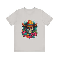 Thumbnail for Tropical Cowboy Skull T-Shirt for Bold Style and Unique Statements