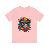 Thumbnail for Tropical Cowboy Skull T-Shirt for Bold Style and Unique Statements