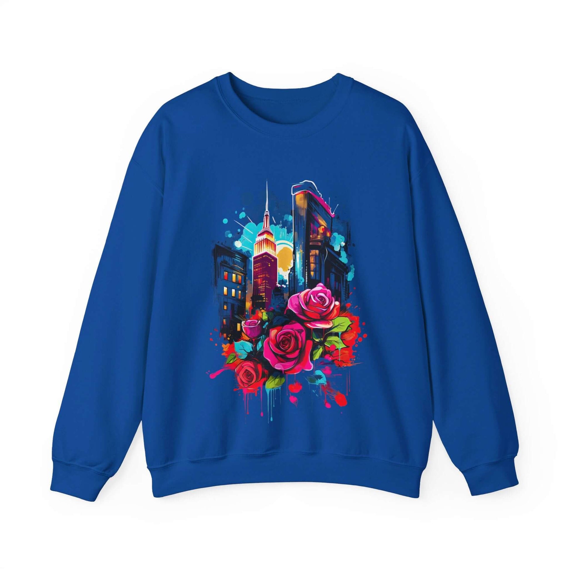 Unisex Urban Bloom Crewneck Sweatshirt for a Stylish Statement