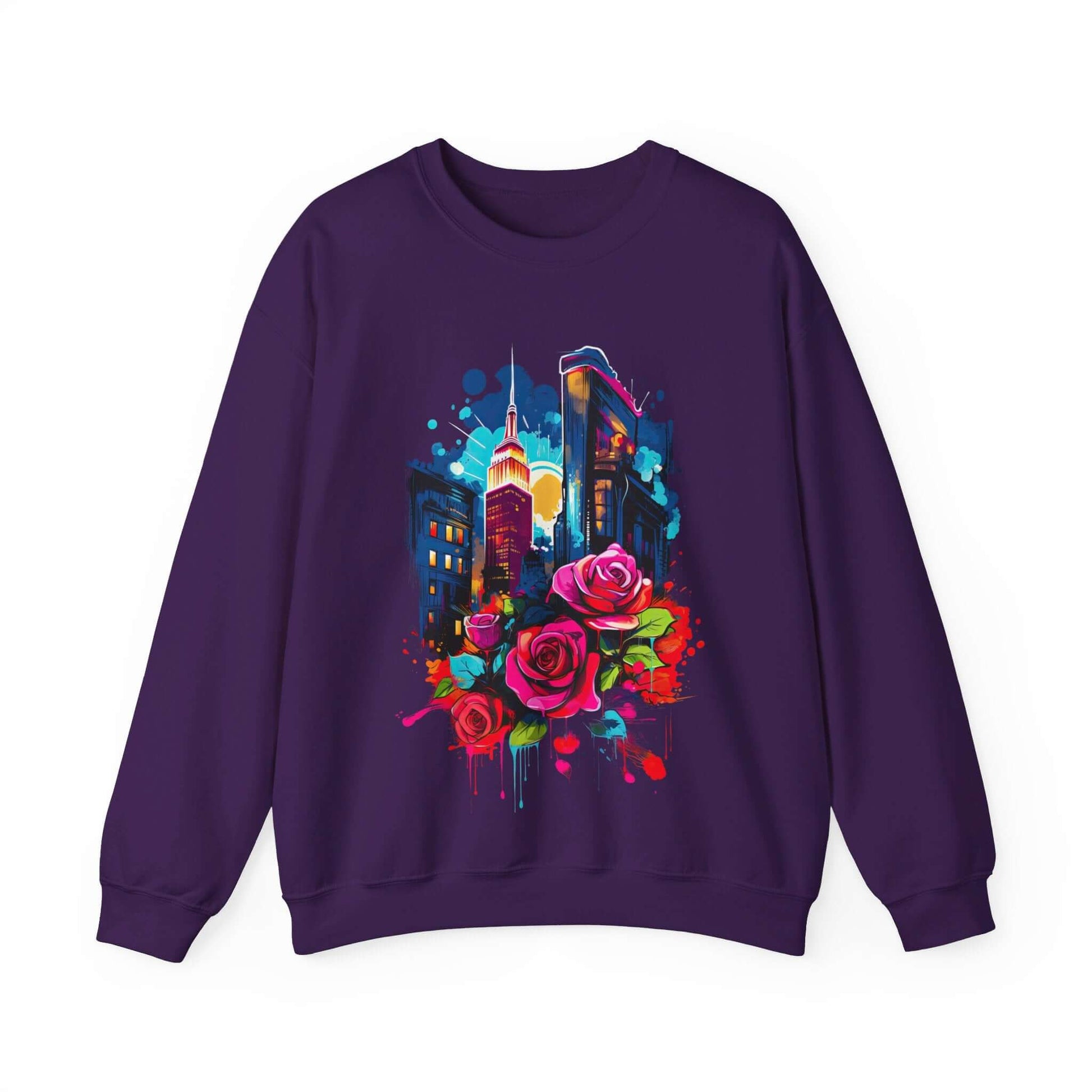 Unisex Urban Bloom Crewneck Sweatshirt for a Stylish Statement