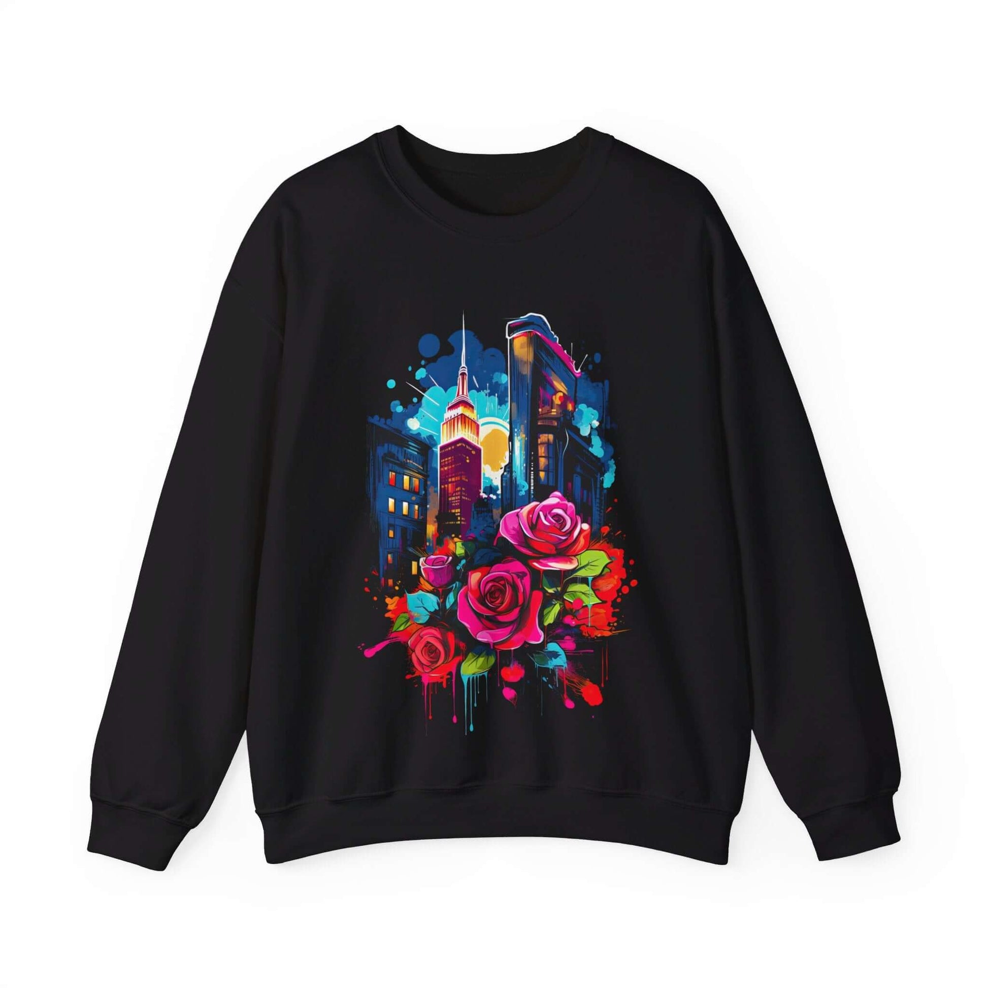 Unisex Urban Bloom Crewneck Sweatshirt for a Stylish Statement