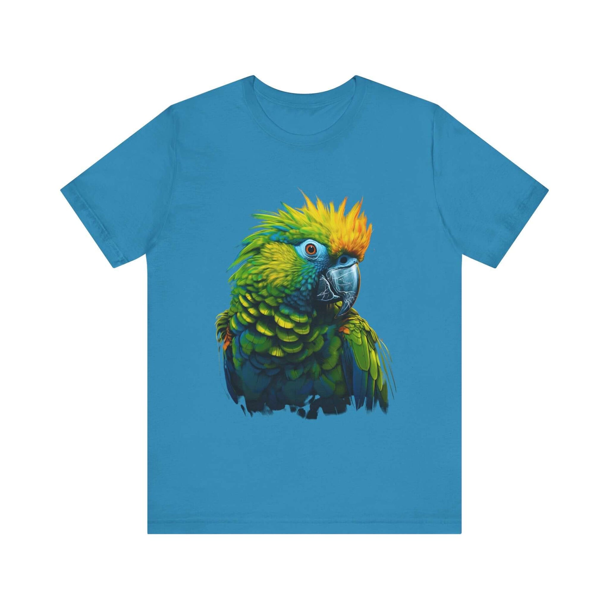 Vibrant Tropical Parrot T-Shirt: Wear a Piece of Paradise