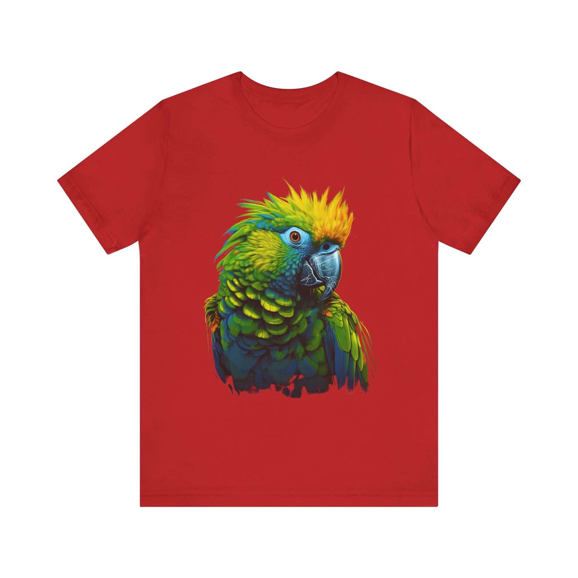 Vibrant Tropical Parrot T-Shirt: Wear a Piece of Paradise